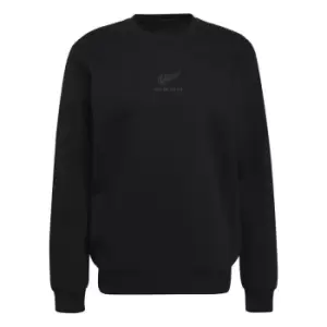 adidas All Blacks Lifestyle Crew Sweatshirt Mens - Black