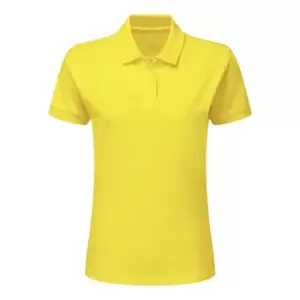 SG Kids/Childrens Polycotton Short Sleeve Polo Shirt (9-10) (Yellow)