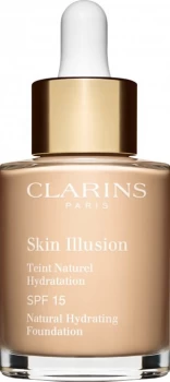 Clarins Skin Illusion Natural Hydrating Foundation SPF15 30ml 103 - Ivory