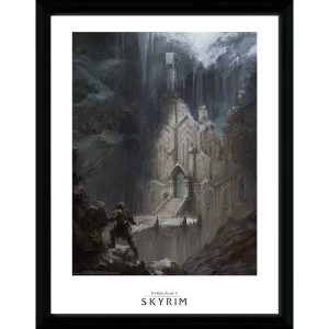 Skyrim Elf Temple Collector Print (30 x 40cm)