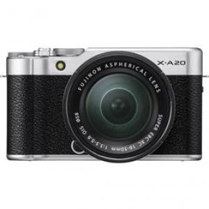 Fujifilm X-A20 + XC 15-45mm f/3.5-5.6 OIS PZ lens Silver/Silver