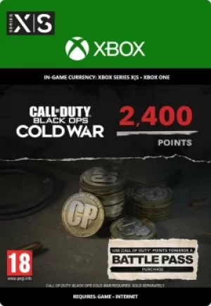 Call of Duty Black Ops Cold War 2400 Points Xbox One Series X