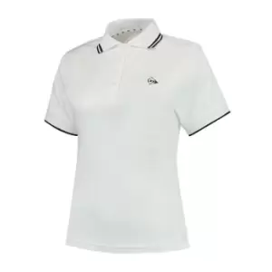 Dunlop Club Polo Shirt Womens - White