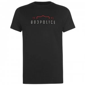 883 Police Mile T Shirt - Black