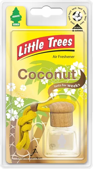Coconut (Pack Of 24) Little Trees Bottle Air Freshener