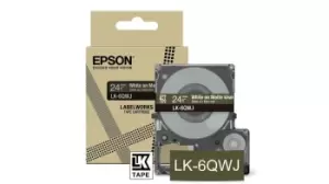 Epson LK-6QWJ Khaki, White