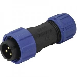 Weipu SP1310 P 2 I Bullet connector Plug straight Series connectors SP13 Total number of pins 2