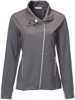 Swing Out Sister Dionne Full Zip Cardigan Grey