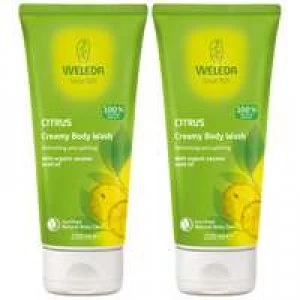 Weleda Body Care Citrus Creamy Body Wash 200ml x 2