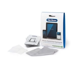 This CLEANS iPhone iPad and iPod Antibacterial Cleaning Kit