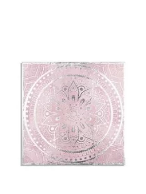 Arthouse Blush Mandala Foiled Canvas
