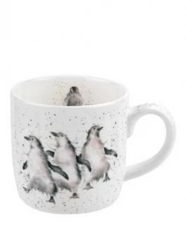 Royal Worcester Wrendale Out On The Town Penguin Single Mug