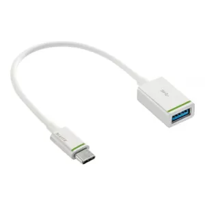 Leitz USB-C to USB-A(F) 3.1 Charging Data Adapter, 15 cm