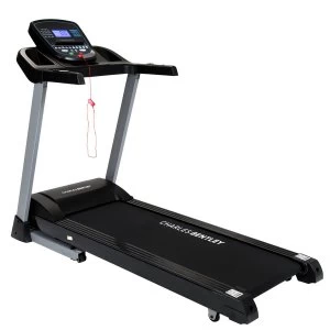 Charles Bentley Deluxe Motorised Electric Folding Auto Incline Treadmill 22kmh Max Speed