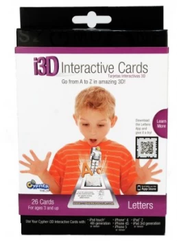Cypher i3D Interactive Letter Cards iPad iPod iPhone.