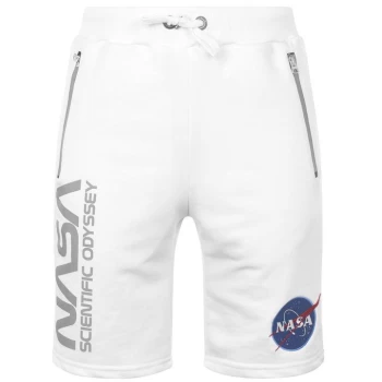 Alpha Industries Alpha NASA Odyssey Shorts - White