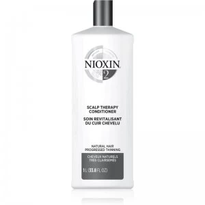 Nioxin System 2 Scalp Therapy Revitalising Conditioner Revitalizing Conditioner For Thinning Hair 1000ml