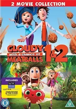 Cloudy With A Chance of Meatballs 1 & 2 DVD