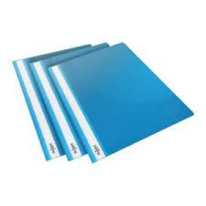 Rexel Choices Report Fldr Clear Front Capacity 160 Sheets A4 Blue Ref