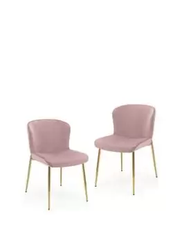 Julian Bowen Harper Set Of 2 Dining Chairs