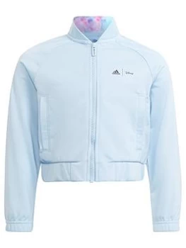 adidas Kids Daisy Duck Track Top - Light Blue, Size 5-6 Years