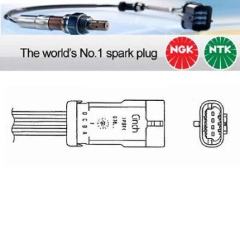 1x NGK NTK Oxygen O2 Lambda Sensor OZA659-EE13 OZA659EE13 (0387)