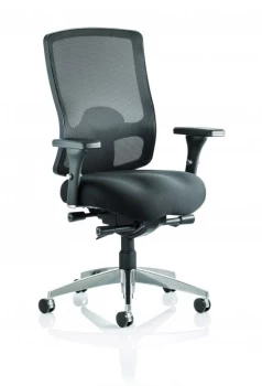 Sonix Regent Task Operator Chair With Arms Fabric Mesh Back Black Ref