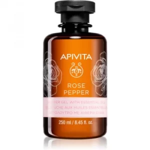 Apivita Rose Pepper Shower Gel With Essential Oils 250ml