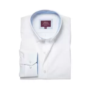 Brook Taverner Mens Lawrence Formal Shirt (16.5in) (White)