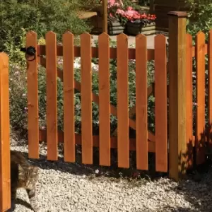 Rowlinson Picket Fence Gate - 3x3