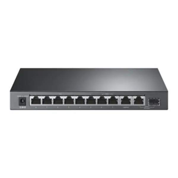 TP Link TP Link 10-Port Gigabit Desktop Switch with 6-Port PoE+ and 2-Port PoE++ TL-SG1210PP