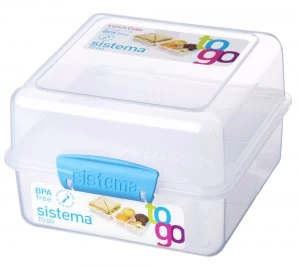 Sistema 1.4 litre Lunch Cube to Go Pink