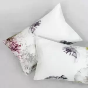 Linen House Ellaria Housewife Pillowcase Pair (50 x 75cm) (Multicoloured) - Multicoloured