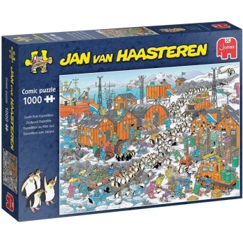 Jumbo Jan Van Haasteren South Pole Expedition Jigsaw Puzzle - 1000 Pieces