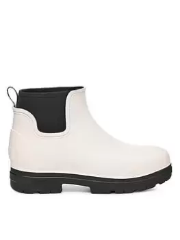 UGG Droplet Wellington Boots, White, Size 6, Women