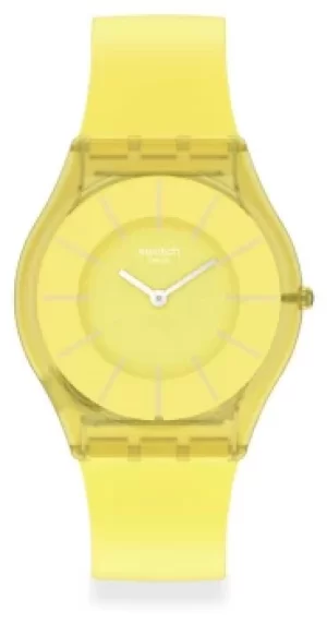 Swatch Lemonata Yellow Silicone Strap SS08J100 Watch