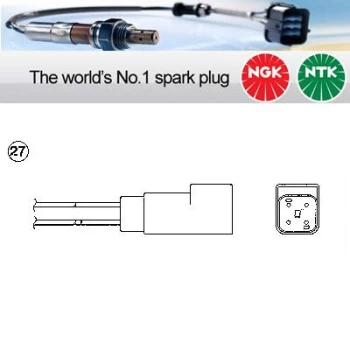 1x NGK NTK Oxygen O2 Lambda Sensor OZA448-E55 OZA448E55 (0470)