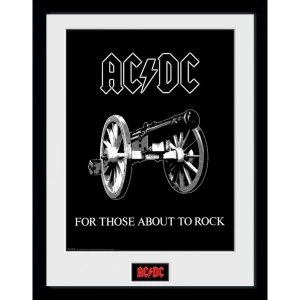 AC/DC For Those About to Rock Collector Print