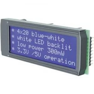 LED component White Blue W x H x D 75 x 26.8 x 10.8 mm