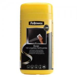 Fellowes Anti Bacterial Surface Wipes PK75 +25 free