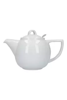 Geo Filter Teapot 2 Cup, White