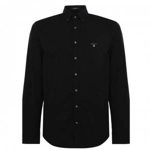Gant Broadcloth Shirt - Black 005