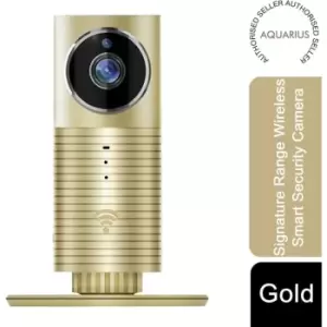 Aquarius Signature Range Wireless Smart Security Camera Gold