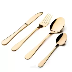 Sabichi Glamour Gold 16pc Cutlery Set