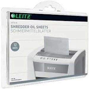 Leitz Oil Sheets for IQ Shredder Ref 80070000 Pack 12