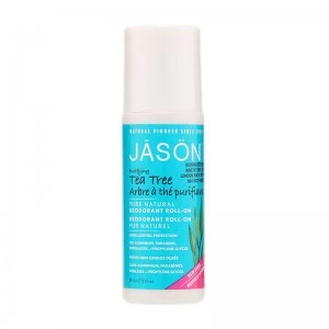 Jason Purifying Tea Tree Oil Natural Deodorant Roll On 89ml