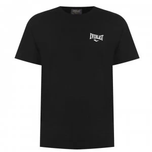 Everlast Logo T Shirt Mens - Black