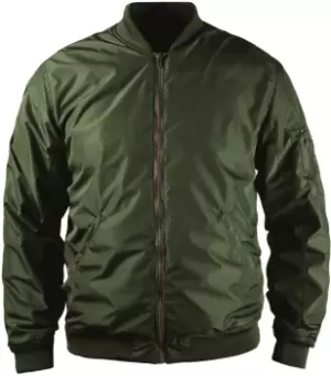 John Doe Flight Motorcycle Textile Jacket, green, Size XL, green, Size XL