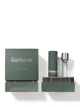 Barbour Barbour Him 2 x 15ml Eau de Parfum Atomiser set, Green, Women
