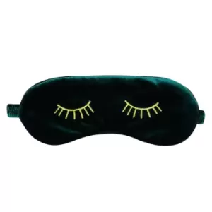 Biba Luxe Eye Mask - Green